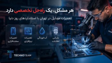تعمیرات تخصصی موبایل در تهران ؛ تکنوتیم