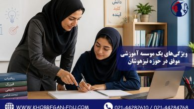 ویژگی‌های یک مؤسسه آموزشی موفق در حوزه تیزهوشان